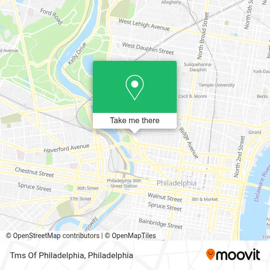 Tms Of Philadelphia map