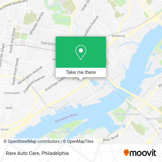 Rare Auto Care map