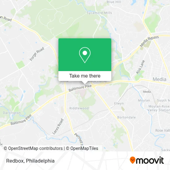 Redbox map