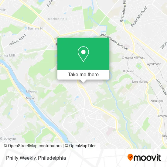 Philly Weekly map