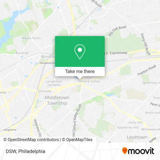 Dsw map
