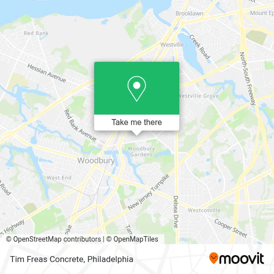 Tim Freas Concrete map