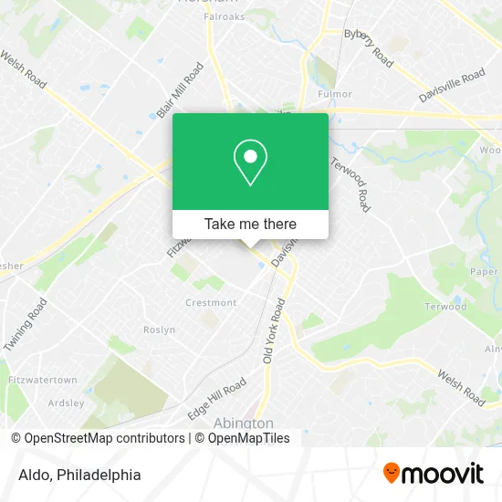 Aldo map
