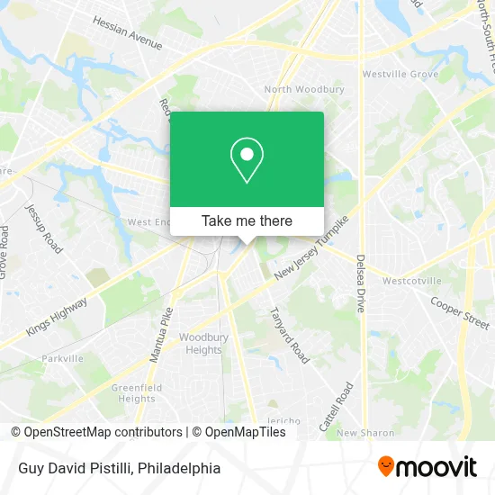 Guy David Pistilli map