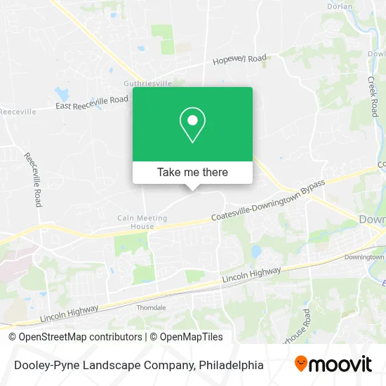 Dooley-Pyne Landscape Company map
