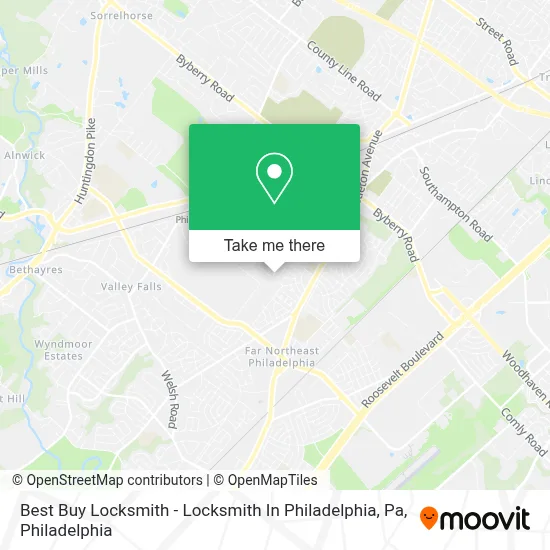 Best Buy Locksmith - Locksmith In Philadelphia, Pa map