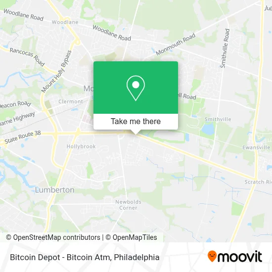 Bitcoin Depot - Bitcoin Atm map