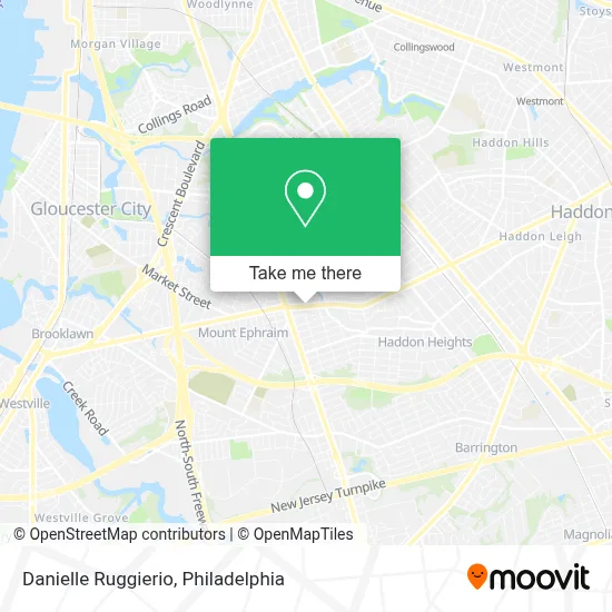 Danielle Ruggierio map