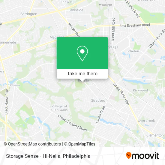 Storage Sense - Hi-Nella map