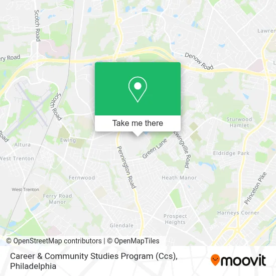 Career & Community Studies Program (Ccs) map