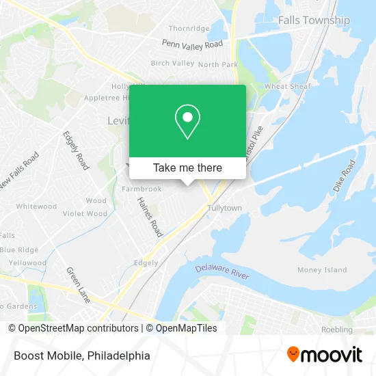 Boost Mobile map