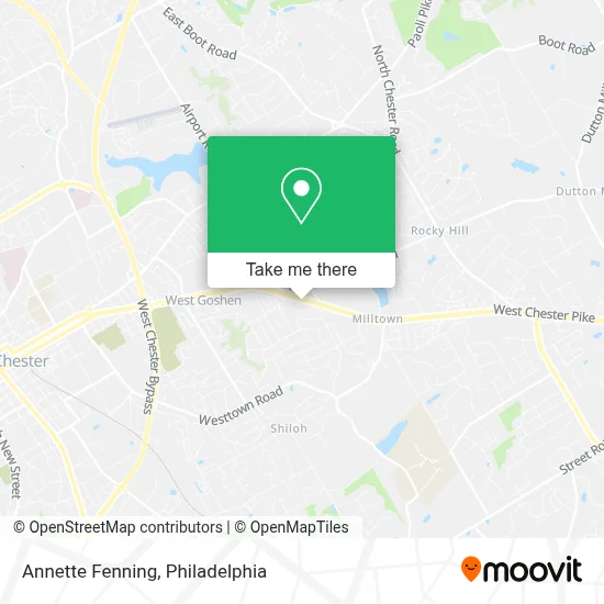 Annette Fenning map