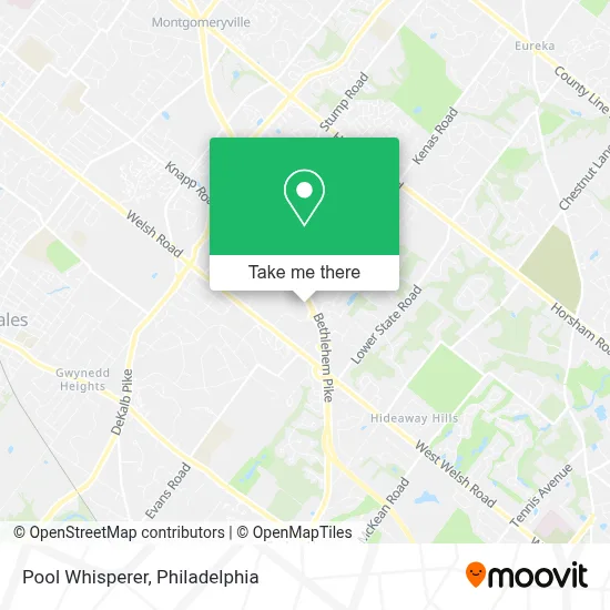 Pool Whisperer map