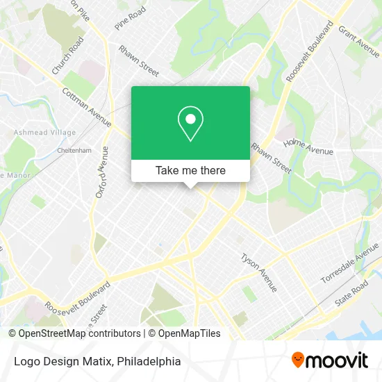 Logo Design Matix map