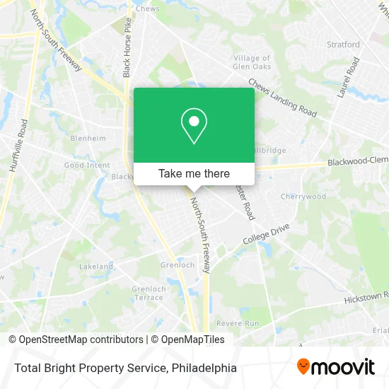 Total Bright Property Service map