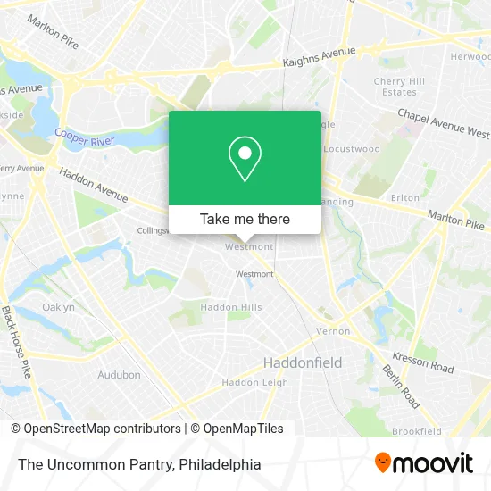 The Uncommon Pantry map