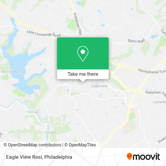 Eagle View Resi map