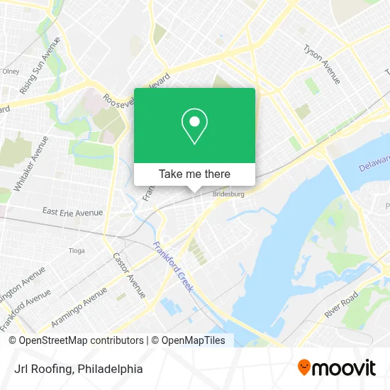 Jrl Roofing map