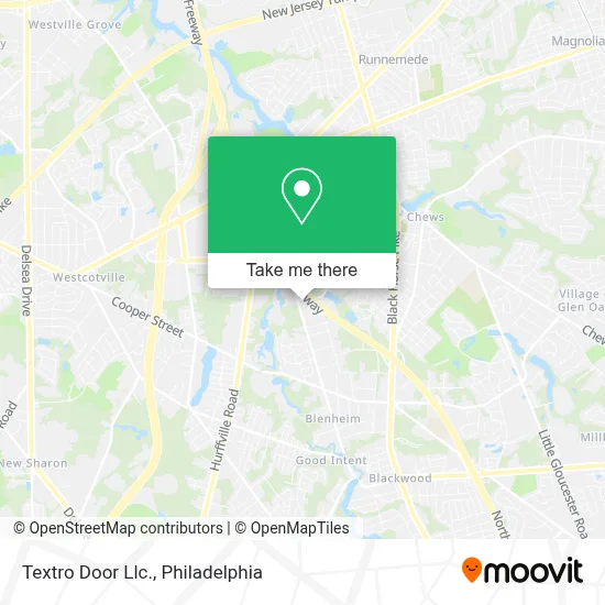 Textro Door Llc. map