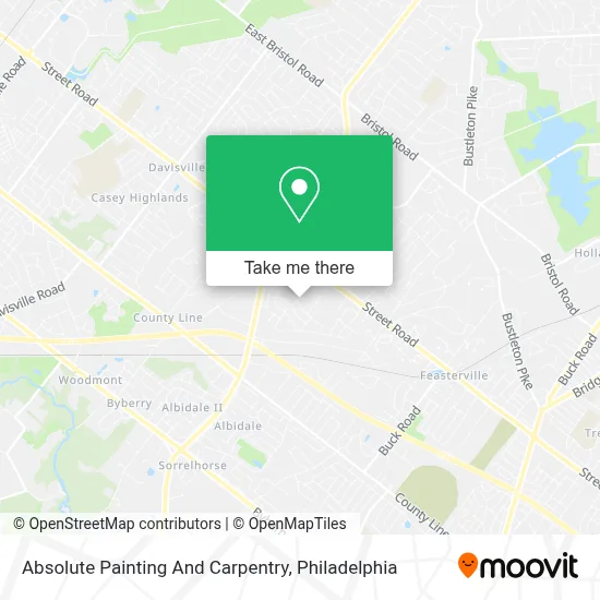 Absolute Painting And Carpentry map