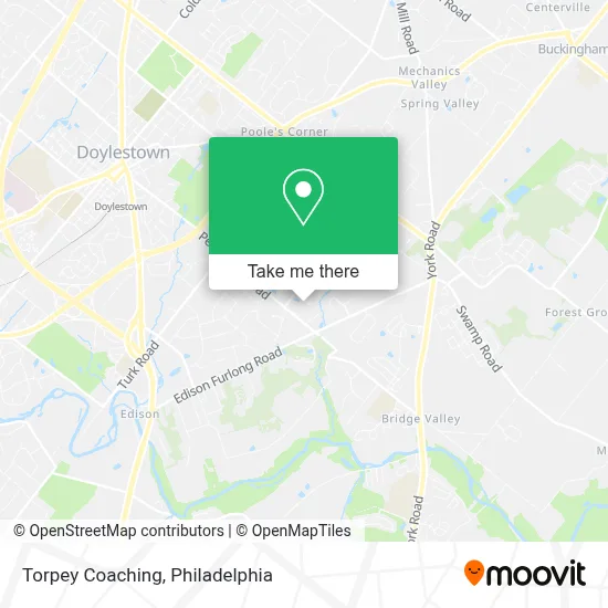 Torpey Coaching map