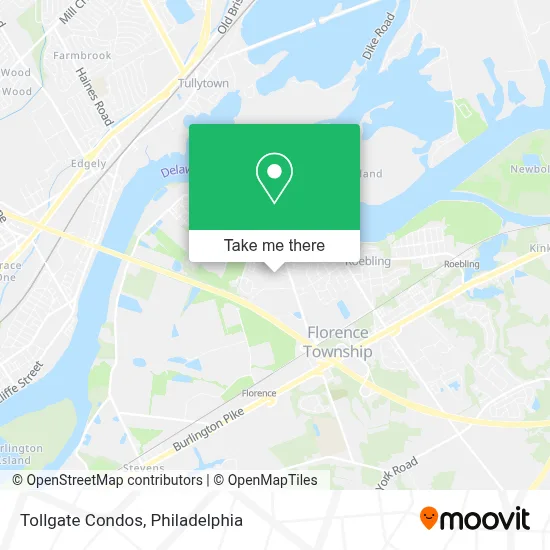 Tollgate Condos map