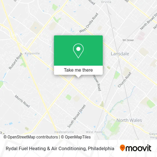 Rydal Fuel Heating & Air Conditioning map