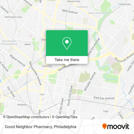 Good Neighbor Pharmacy map