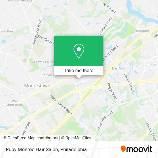 Ruby Monroe Hair Salon map