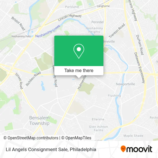 Lil Angels Consignment Sale map