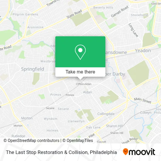 The Last Stop Restoration & Collision map