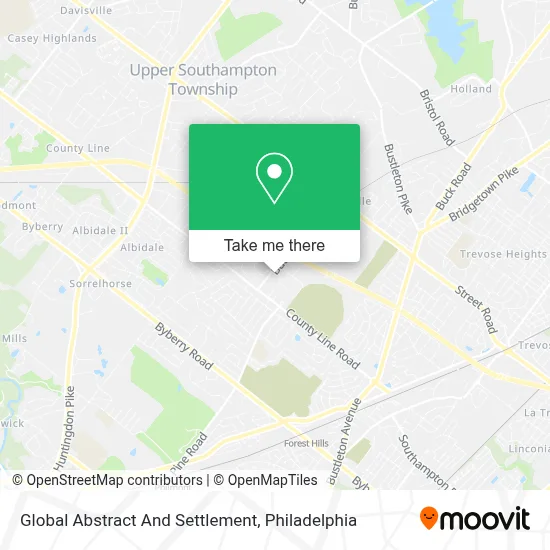 Global Abstract And Settlement map