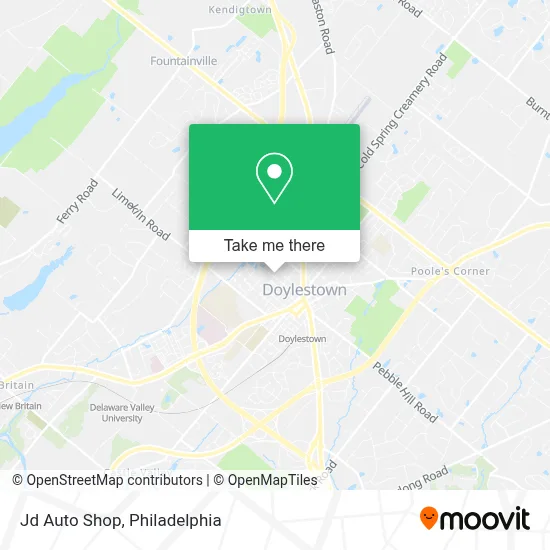 Jd Auto Shop map