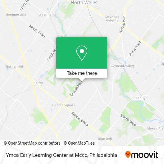 Ymca Early Learning Center at Mccc map