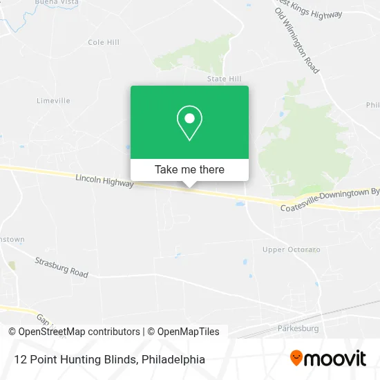 12 Point Hunting Blinds map