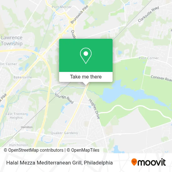 Halal Mezza Mediterranean Grill map