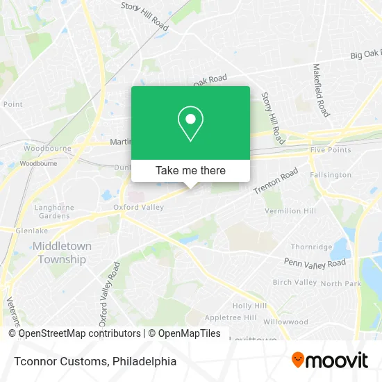 Tconnor Customs map