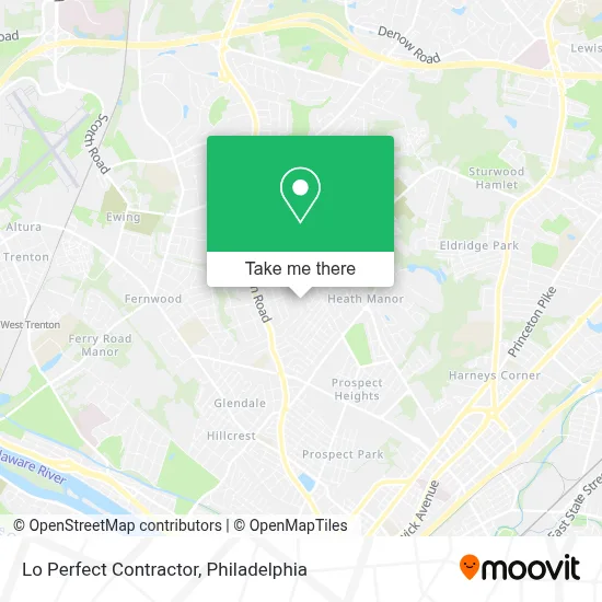Lo Perfect Contractor map