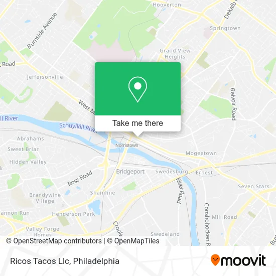 Ricos Tacos Llc map