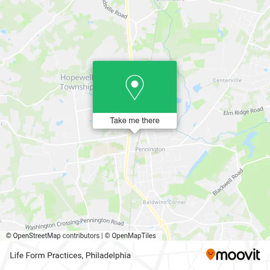 Life Form Practices map