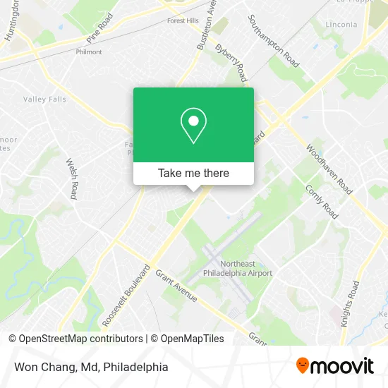 Won Chang, Md map