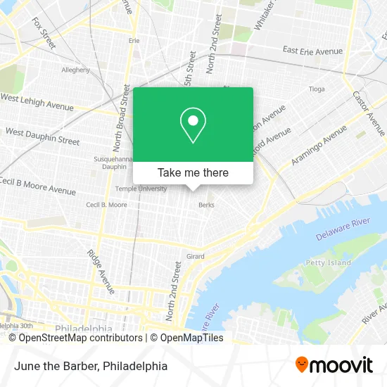 June the Barber map