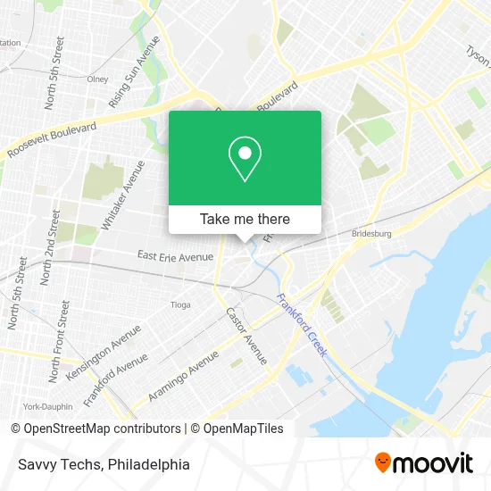 Savvy Techs map