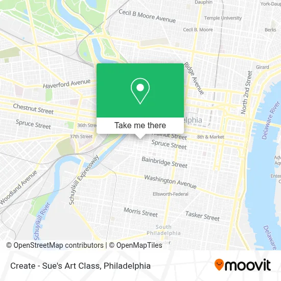 Create - Sue's Art Class map