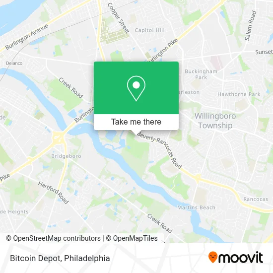 Bitcoin Depot map