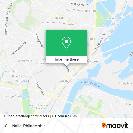 Q-1 Nails map