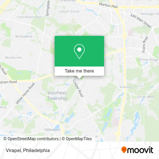 Virapel map