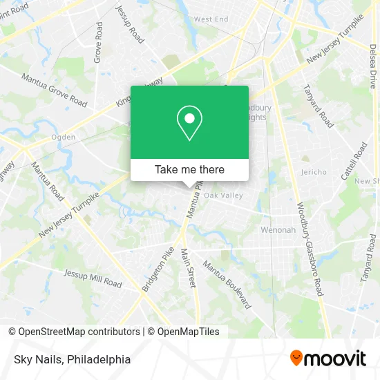 Sky Nails map