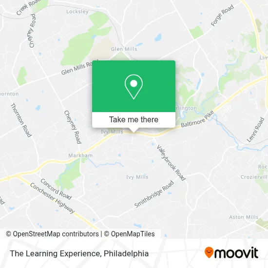 The Learning Experience map