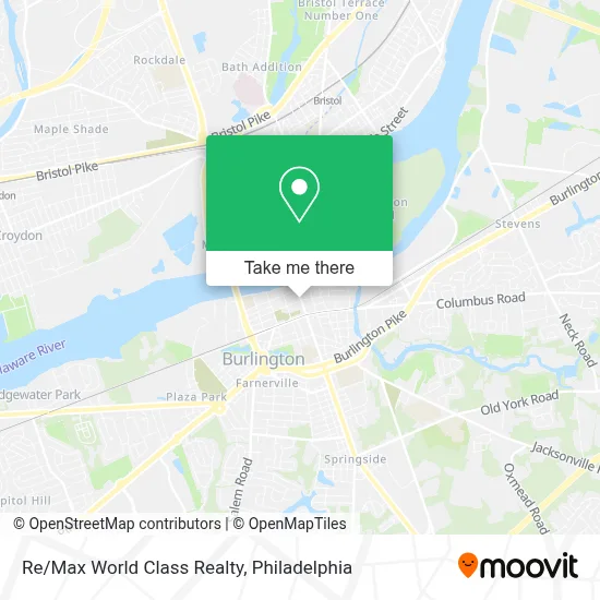 Re/Max World Class Realty map
